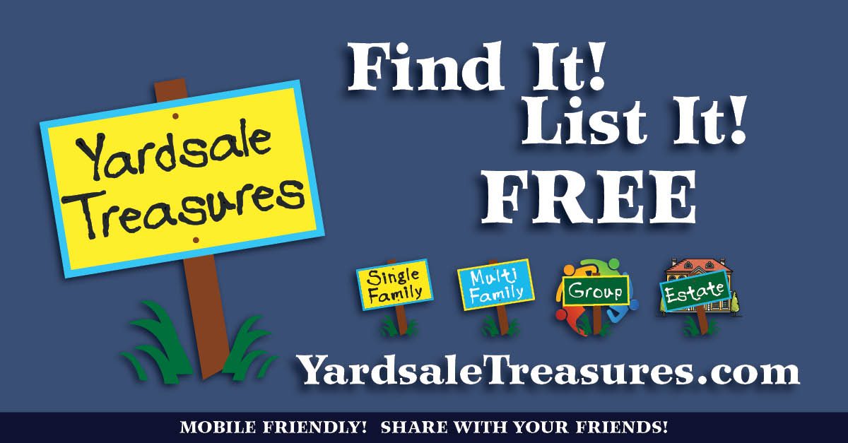 Garage Sales and Yard Sales at Yardsale Treasures