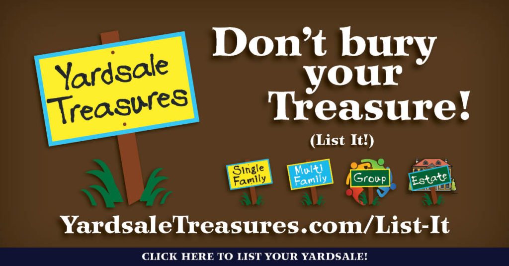 Garage Sales And Yard Sales At Yardsale Treasures