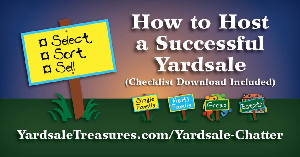 How to have a yard sale - Yardsale Treasures